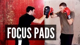 Simple Pad Training Routines that Increase Your Accuracy and Speed  MMA SURGE [upl. by Hollister]