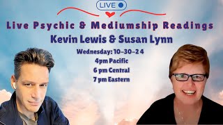 LIVE Personal Psychic Mediumship Readings With Susan amp Kevin [upl. by Helsa]