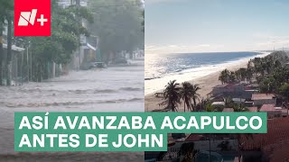 Así avanzaba la reconstrucción de Acapulco antes de John  N [upl. by Taka222]