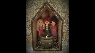 Hocus Pocus peg dolls [upl. by Hermine]