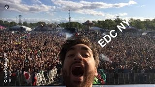 Oliver Heldens Live EDC New York 2016 BE CAUTIOUS of the deep bass [upl. by Veator]