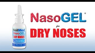 NasoGel Spray DrugFree saline based water soluble nasal gel spray [upl. by Kellyn]