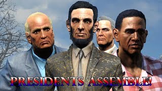 PRESIDENTS ASSEMBLE  Fallout 4 Mods [upl. by Santiago]