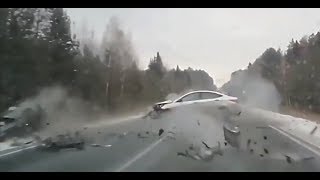 Extreme Car Crashes Compilation 2017 [upl. by Hildy]