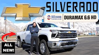 2024 Chevy Silverado 3500 HD Im A Chevy Guy After Driving The New Duramax [upl. by Eednus515]