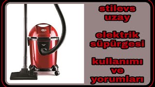 STİLEVS UZAY ELEKTRİK SÜPÜRGE MAKİNESİ uygun ve kullanışlı [upl. by Stover]