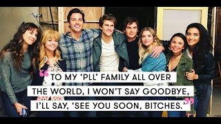 Pretty Little Liars  Series Wrap TEARFUL VIDEO amp SPOBY HUGS amp GOODBYE FULL VIDEO [upl. by Atimed]