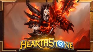 Hearthstone Deathwing Hero Skin Animations [upl. by Ardella735]