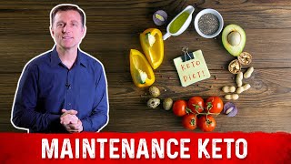 Keto Maintenance on Ketogenic Diet amp Intermittent Fasting Plan – Dr Berg [upl. by Sibell]