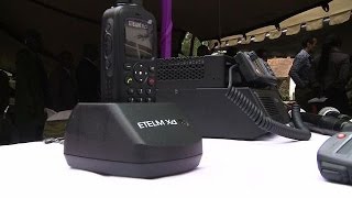 Antipoaching digital radio system launched in Kenya [upl. by Oniliuqnart]