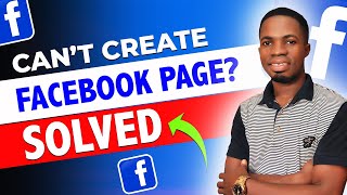 Solve Facebook Page Create Problem 2023 [upl. by Akemehc]