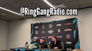 Jesse Bam Rodriguez Post Fight Media Scrum [upl. by Aikenat222]