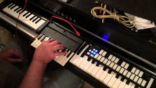 Keyboard comparison  Miselu C24 QuNexus Korg microKey [upl. by Ymot704]