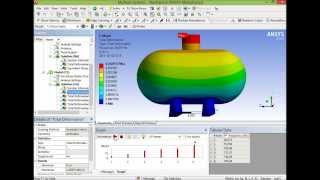 Modal analysis of a vessel using Ansys Workbench [upl. by Leval771]