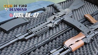 Prueba AK47 POLIMERO 🎯 Réplica Traumática Cal 9mm [upl. by Emelyne]