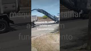 máquina retalho no asfalto em💯🔥 movimento br116 [upl. by Tereb273]