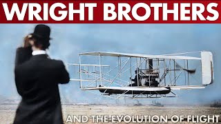 THE WRIGHT BROTHERS And The Evolution Of Aviation  Upscaled Documentary [upl. by Joselow]