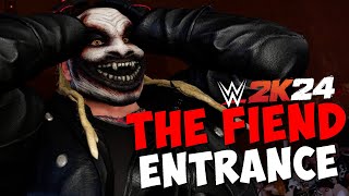 The Fiend Entrance in WWE 2K24 [upl. by Sufur566]