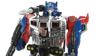 Transformers  Powermaster Optimus Prime with Apex Armor Commemorative Series [upl. by Beryle]