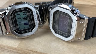 Gshock GMWB50001 and GMWB5000D1 [upl. by Aelhsa]