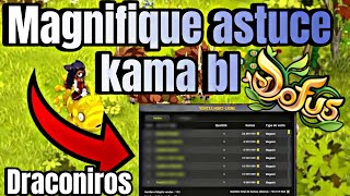 DOFUS MAGNIFIQUE ASTUCE KAMAS BL SUR DRACONIROS [upl. by Bayly]