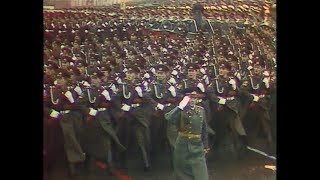 HD Soviet October Revolution Parade 1974 Парад 7 Ноября [upl. by Aizan]