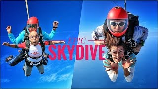 Jacqueline Fernandez and ShaanMu go Sky Diving  Sky is the Limit [upl. by Ahseiym]