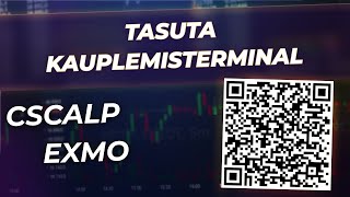 CScalpi ühendamine EXMO Exchangeiga  Tasuta kauplemisterminal [upl. by Sivi]