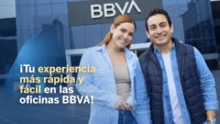 ¡Tu experiencia más rápida y fácil en las oficinas BBVA [upl. by Ardnoed510]