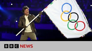 Sensational Paris Olympics come to an end and hands over to LA for 2028  BBC News [upl. by Hey]