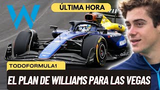 F1 HOY El plan de Williams de cara al GP de Las Vegas [upl. by Bertasi]