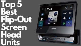 Best Flip Up Car Stereos  Top 5 Best FlipOut Head Units In 2023  Review  FoldOut Player [upl. by Douty]