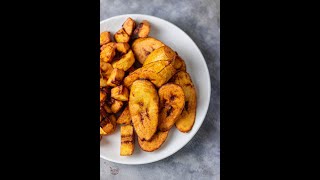 How to make TriniquotFry plantinquot fried plantains [upl. by Falkner366]