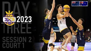 RELIVE  FIBA 3x3 NEW ZEALAND’S PREMIER TOURNAMENT 2023  Day 3  Session 2  Court 1 [upl. by Murial649]