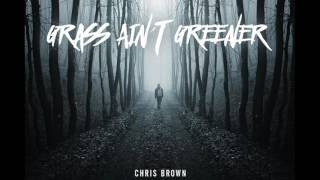 Chris Brown  Grass Aint Greener Lyrics Video [upl. by Eelahc]