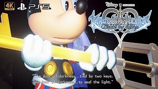 King Mickey finds the Golden Keyblade Key D PS5 4K [upl. by Nolad]