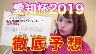 【愛知杯2019】エリ女組が不振！人気の盲点から大穴高配当【先週東海S的中】 [upl. by Giardap]