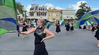 Cullman High school marching band at Disney’s Magic Kingdom [upl. by Lareneg]