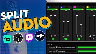 How to SEPARATE AUDIO for Twitch VOD  Elgato Wave Link amp OBS studio [upl. by Ailahs]