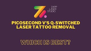 Picosecond Vs Q switched Laser Tattoo Removal  Which is best [upl. by Brant443]