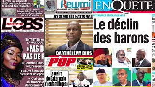 REVUE DE PRESSE SAMEDI 07 DÉCEMBRE 2024 SEN AVENIR TV [upl. by Nagoh806]