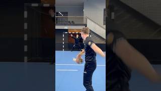 HANDBALL MAGIC TRICK 😱🪄 handball håndbold ehfeuro2026 [upl. by Aicittel]