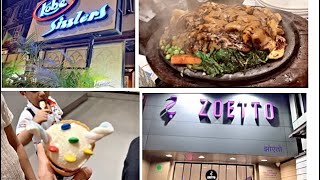 Best sizzler in mumbai  Best ice cream parlour in mumbai  zoetto kobe sizzler  best food [upl. by Oknuj]