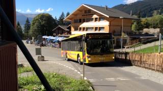 Postbus Hupe Grindelwald Schweiz [upl. by Zela]