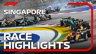 Race Highlights  2024 Singapore Grand Prix [upl. by Alicsirp]