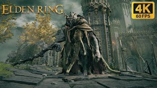 Elden Ring PC Margit the Fell Omen Boss Fight 4K 60fps [upl. by Bullough]