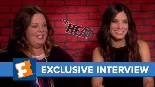 The Heat  Celebrity Interviews  FandangoMovies [upl. by Davita700]