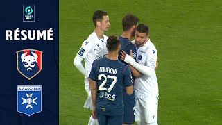 STADE MALHERBE CAEN  AJ AUXERRE 0  0  Résumé  SMC  AJA  20202021 [upl. by Adnawyek]