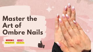 Mastering Ombre Acrylic Nails A StepbyStep Guide to Nail Art Mastery [upl. by Oneil402]