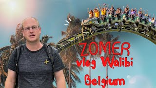 Een zonnige dag in Walibi Belgium zomervlog [upl. by Silirama]